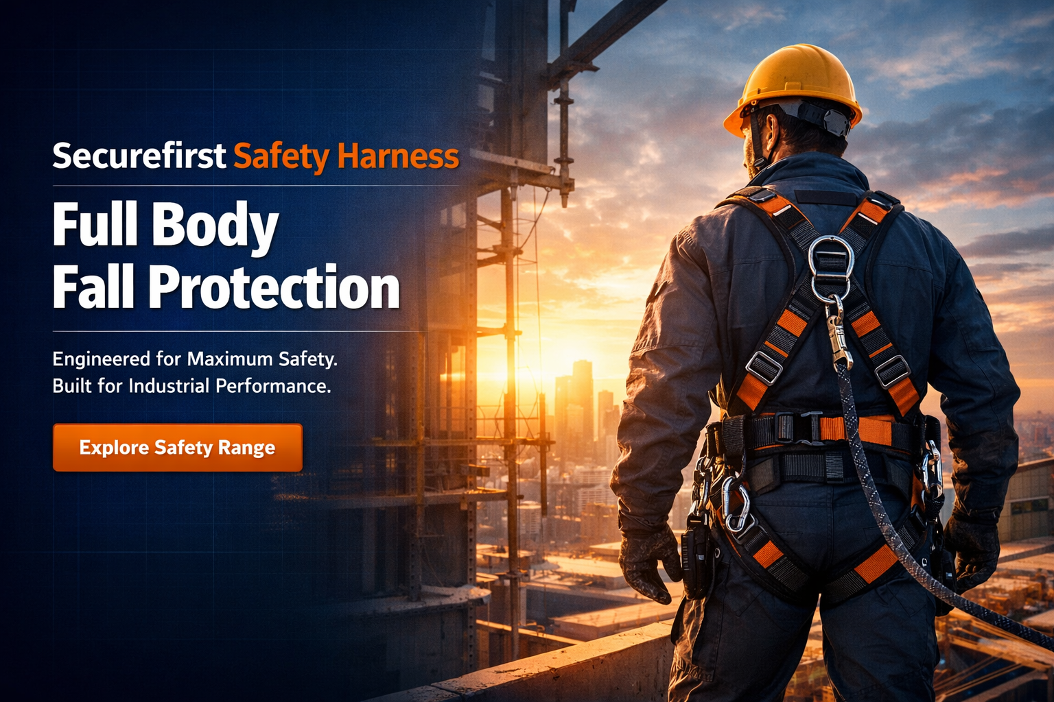 Securefirst Full Body Safety Harness for Work at Height