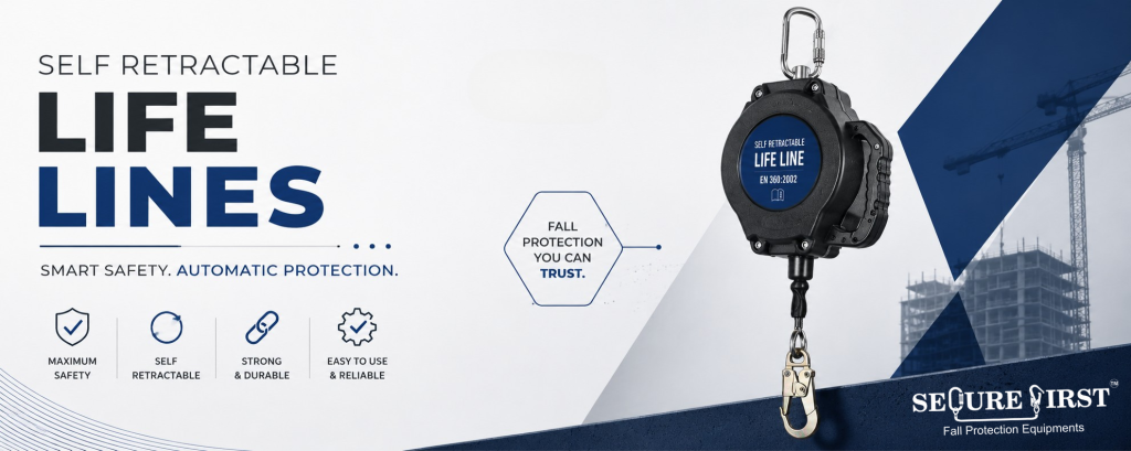 Self-Retractable Life Lines: Complete Fall Protection Guide for Industrial Safety with Secure First
