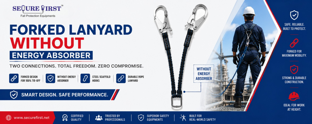 Forked Lanyard Without Energy Absorber: The Complete 2026 Guide